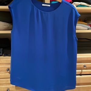Blue MM LaFleur blouse-S